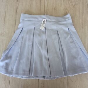 Aritzia Savoy Skirt (Babaton) | Light Blue Pleated Tennis Skirt